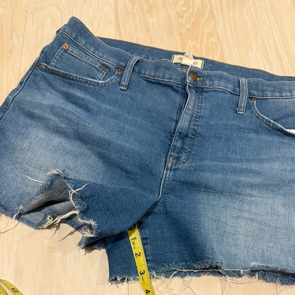Madewell Blue Jean Shorts